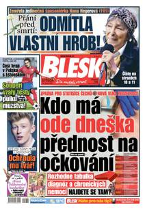 Obálka BLESK - 24.3.2021