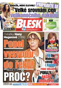 Obálka BLESK - 29.3.2021