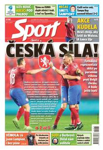 Obálka Sport - 29.3.2021