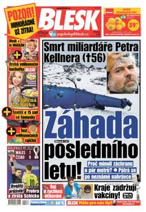 Obálka BLESK - 31.3.2021