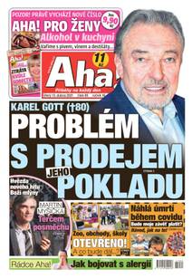 Obálka Aha! - 13.4.2021