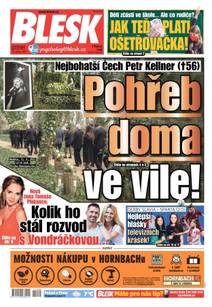 Obálka BLESK - 13.4.2021