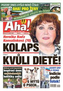 Obálka Aha! - 20.4.2021