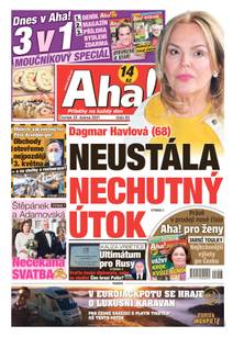 Obálka Aha! - 22.4.2021