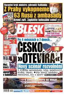 Obálka BLESK - 23.4.2021