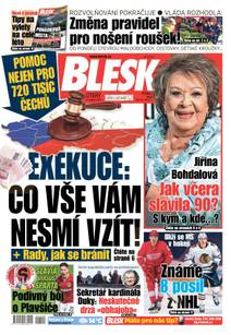 Obálka BLESK - 4.5.2021