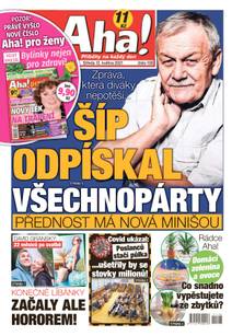 Obálka Aha! - 12.5.2021