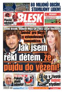 Obálka BLESK - 12.5.2021