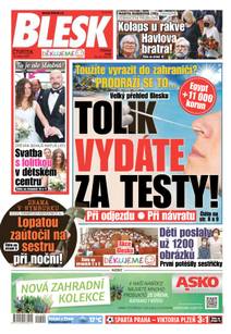 Obálka BLESK - 13.5.2021