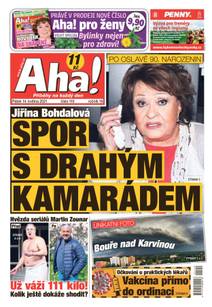 Obálka Aha! - 14.5.2021