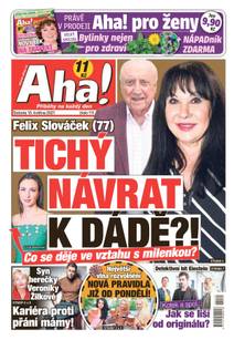 Obálka Aha! - 15.5.2021