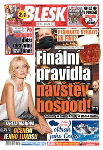 Obálka BLESK - 15.5.2021