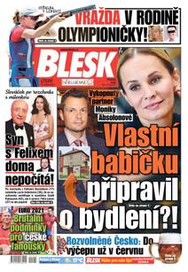 Obálka BLESK - 18.5.2021