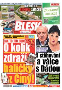 Obálka BLESK - 19.5.2021