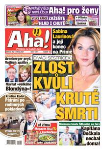 Obálka Aha! - 26.5.2021