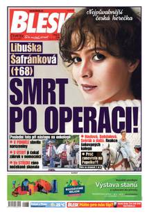 Obálka BLESK - 10.6.2021