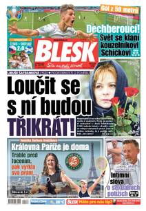 Obálka BLESK - 15.6.2021