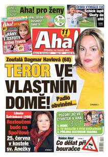 Obálka Aha! - 16.6.2021