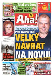 Obálka Aha! - 18.6.2021