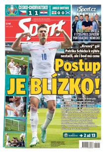 Obálka Sport - 19.6.2021
