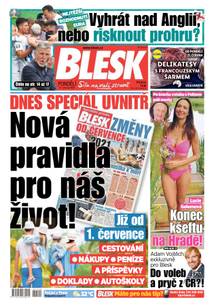 Obálka BLESK - 21.6.2021