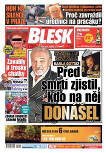 Obálka BLESK - 30.6.2021
