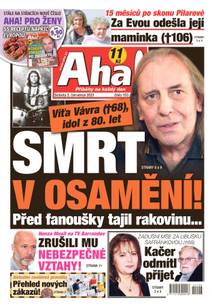 Obálka Aha! - 3.7.2021