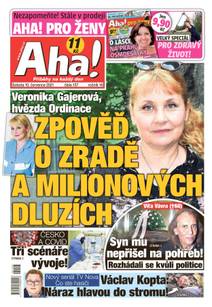 Obálka Aha! - 10.7.2021