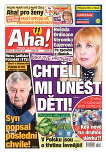 Obálka Aha! - 13.7.2021