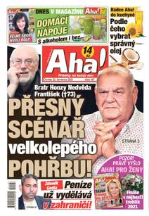 Obálka Aha! - 22.7.2021