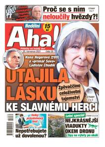 Obálka Nedělní Aha! - 30/2021