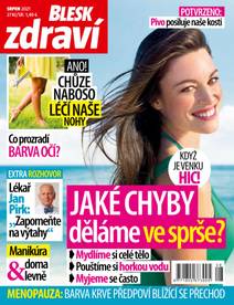 Obálka BLESK zdraví - 8/2021