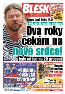 Obálka BLESK - 28.7.2021