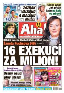 Obálka Aha! - 31.7.2021