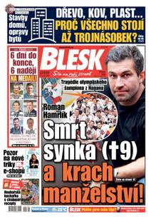 Obálka BLESK - 3.8.2021