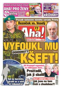 Obálka Aha! - 4.8.2021