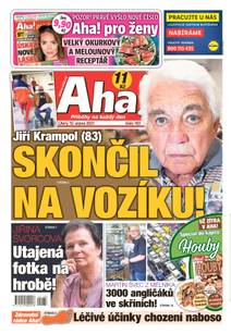 Obálka Aha! - 10.8.2021