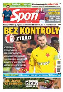Obálka Sport - 12.8.2021