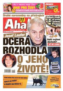 Obálka Aha! - 13.8.2021