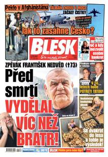 Obálka BLESK - 17.8.2021