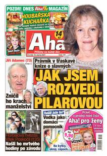 Obálka Aha! - 19.8.2021