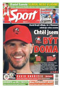 Obálka Sport - 24.8.2021