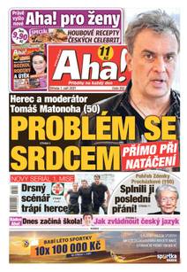 Obálka Aha! - 1.9.2021