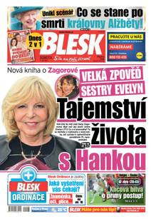 Obálka BLESK - 4.9.2021