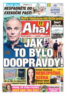 Obálka Aha! - 6.9.2021