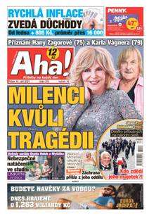 Obálka Aha! - 10.9.2021