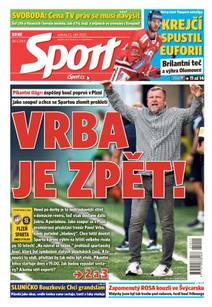 Obálka Sport - 11.9.2021