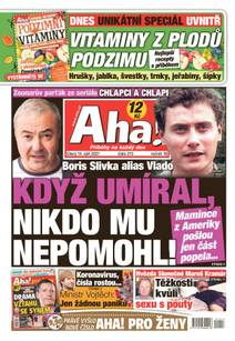 Obálka Aha! - 14.9.2021