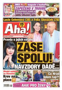 Obálka Aha! - 16.9.2021