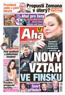 Obálka Aha! - 18.9.2021